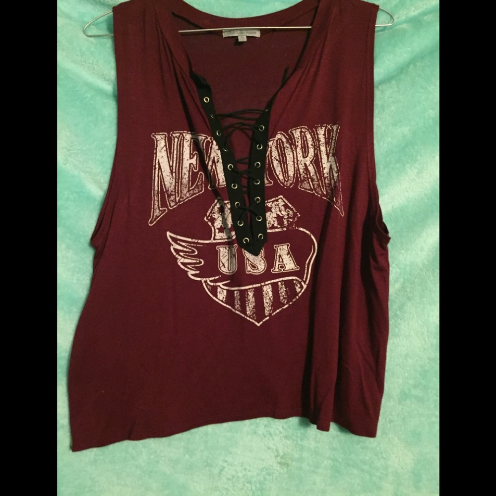 Edgy Mid Tie Top